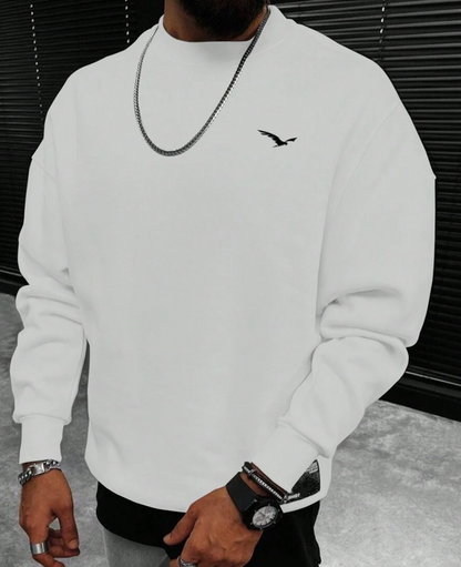 Men's Sweatshirt Long Sleeve Crew Neck Comfortable