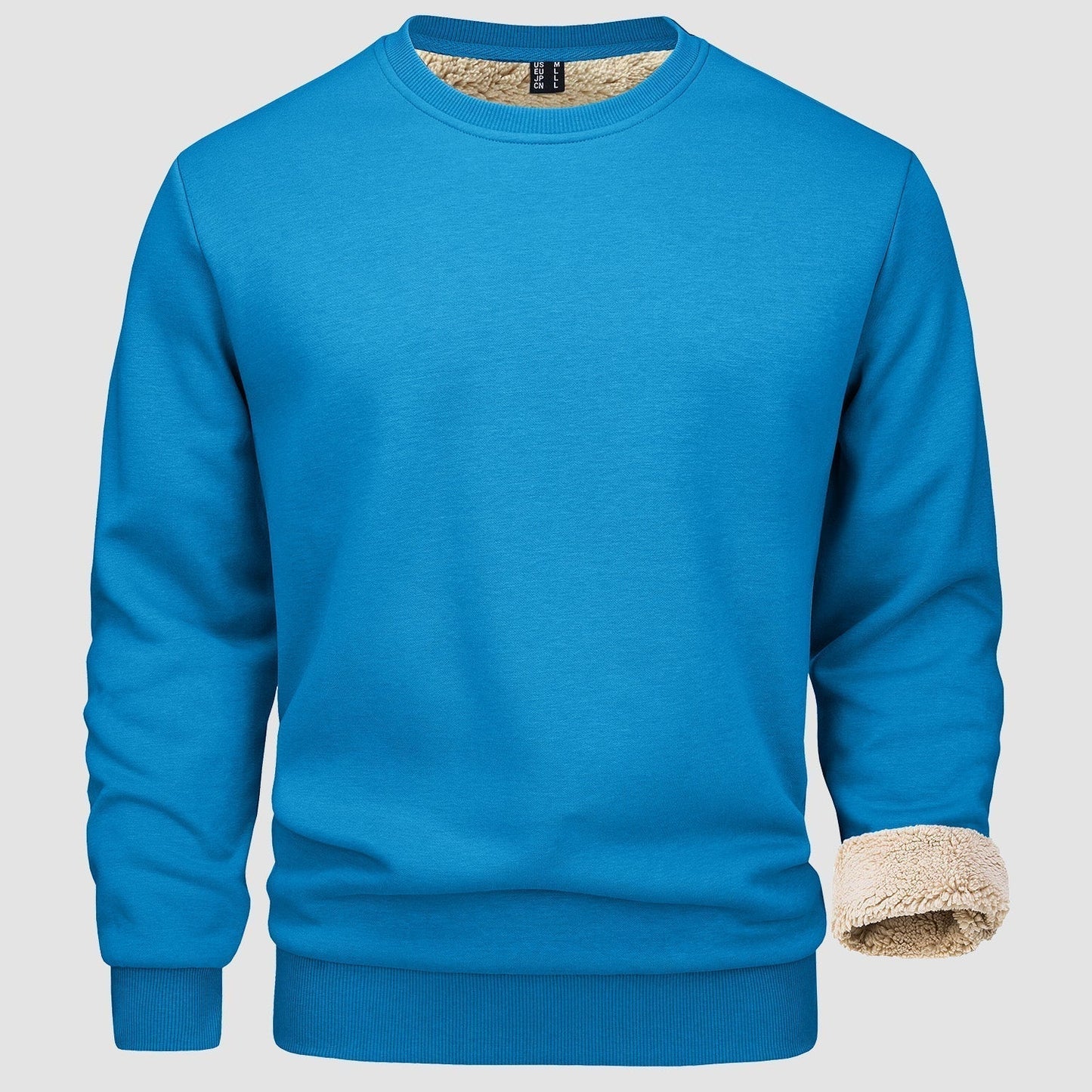 Men's Warm Fleece Sweatshirt for Winter