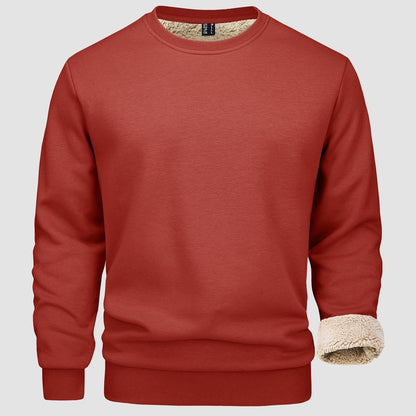 Men's Warm Fleece Sweatshirt for Winter