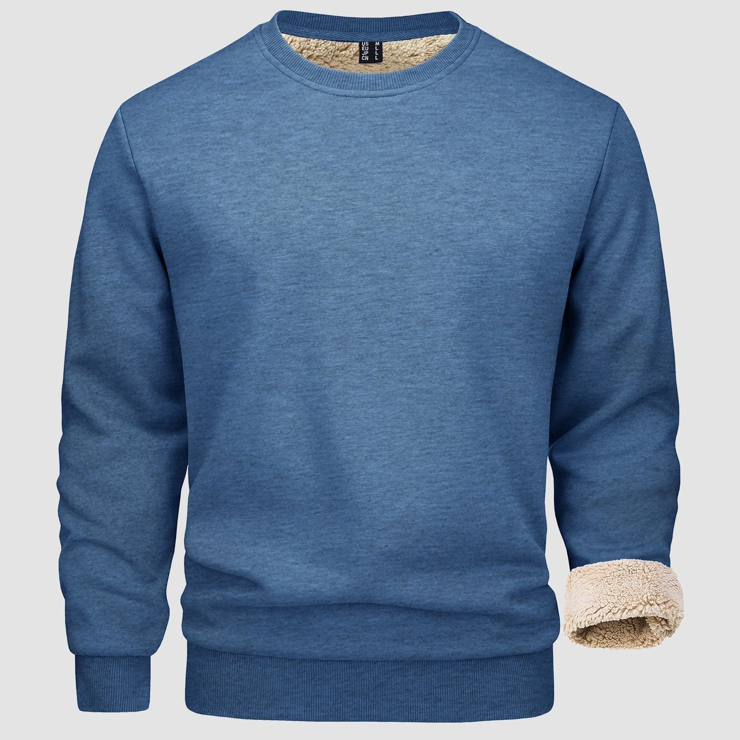 Men's Warm Fleece Sweatshirt for Winter