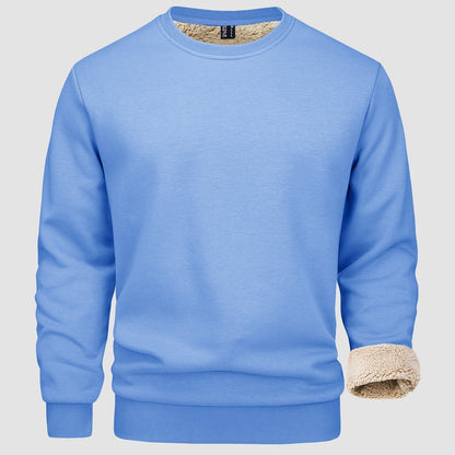 Men's Warm Fleece Sweatshirt for Winter