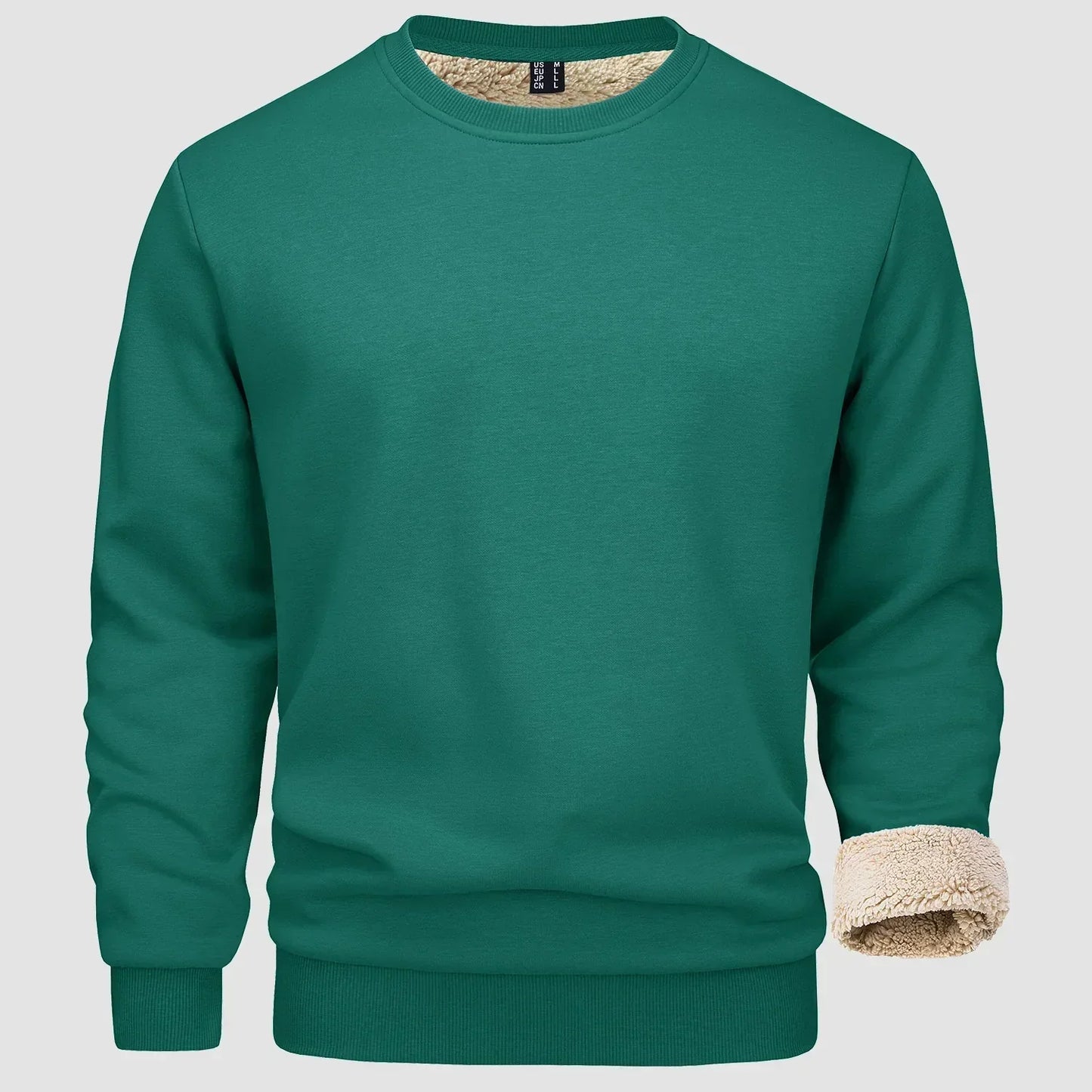 Men's Warm Fleece Sweatshirt for Winter