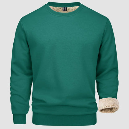 Men's Warm Fleece Sweatshirt for Winter
