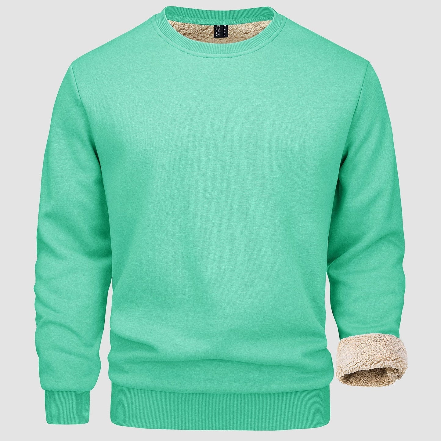 Men's Warm Fleece Sweatshirt for Winter