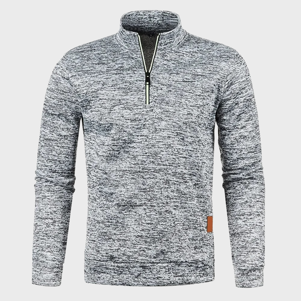 Men's Half-Zip Sporty Sweatshirt