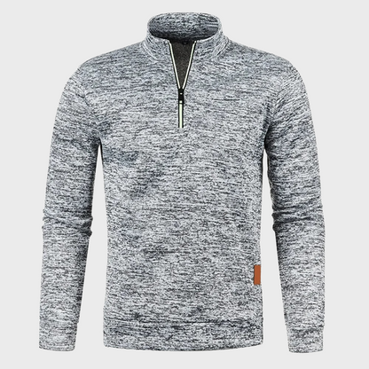 Men's Half-Zip Sporty Sweatshirt