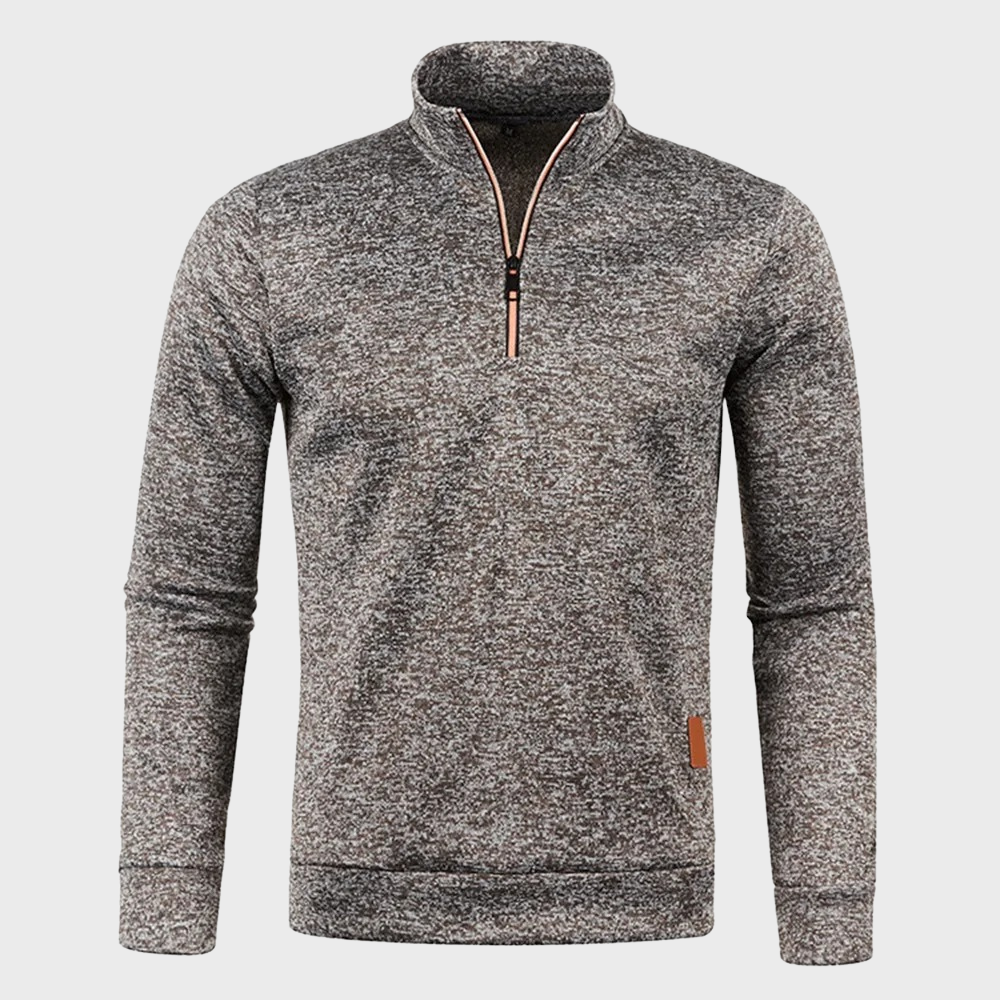 Men's Half-Zip Sporty Sweatshirt