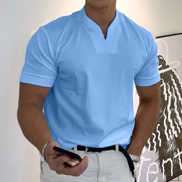 Short-sleeved breathable T-shirt for men