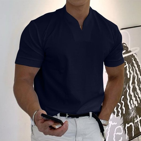 Short-sleeved breathable T-shirt for men