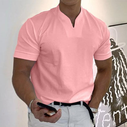 Short-sleeved breathable T-shirt for men