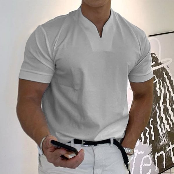 Short-sleeved breathable T-shirt for men