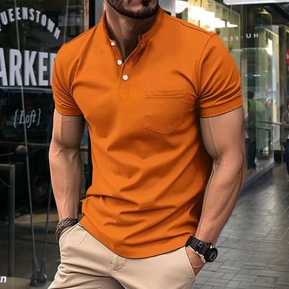 Men's Short-Sleeved Polo Shirt Comfort