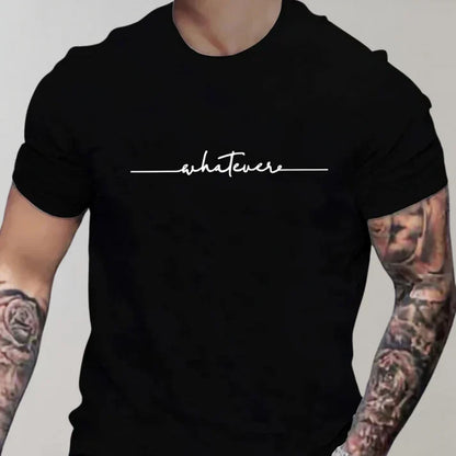 Men's Short Sleeve Round Neck T-Shirt