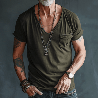 Men's Lightweight V-Neck T-Shirt