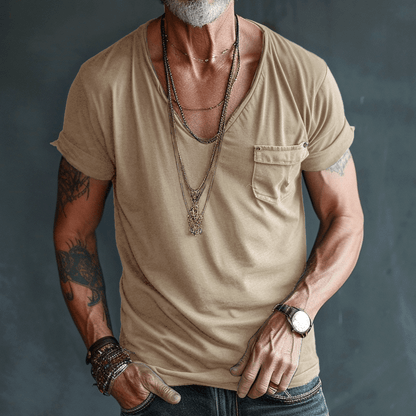 Men's Lightweight V-Neck T-Shirt