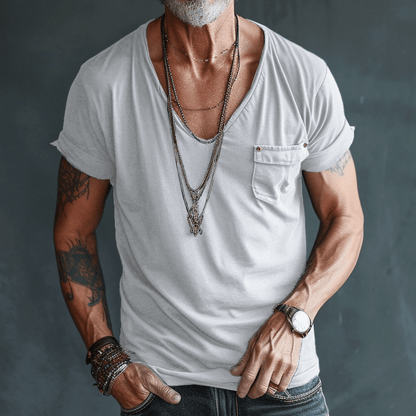 Men's Lightweight V-Neck T-Shirt