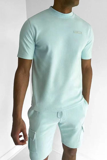 Comfortable Men's Short Sleeve Crew Neck T-Shirt