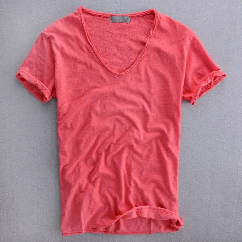 Men's T-Shirt Slim Fit Cotton