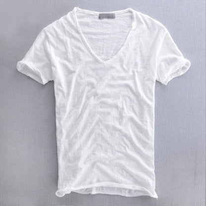Men's T-Shirt Slim Fit Cotton
