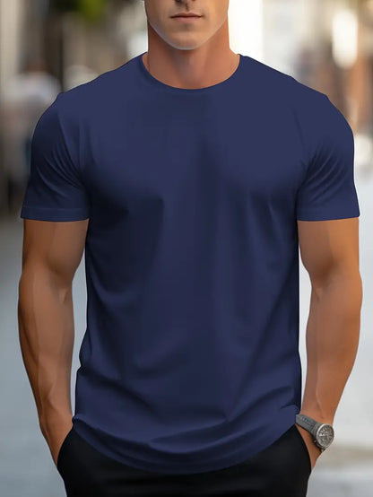 Men's Basic Crew Neck T-Shirt