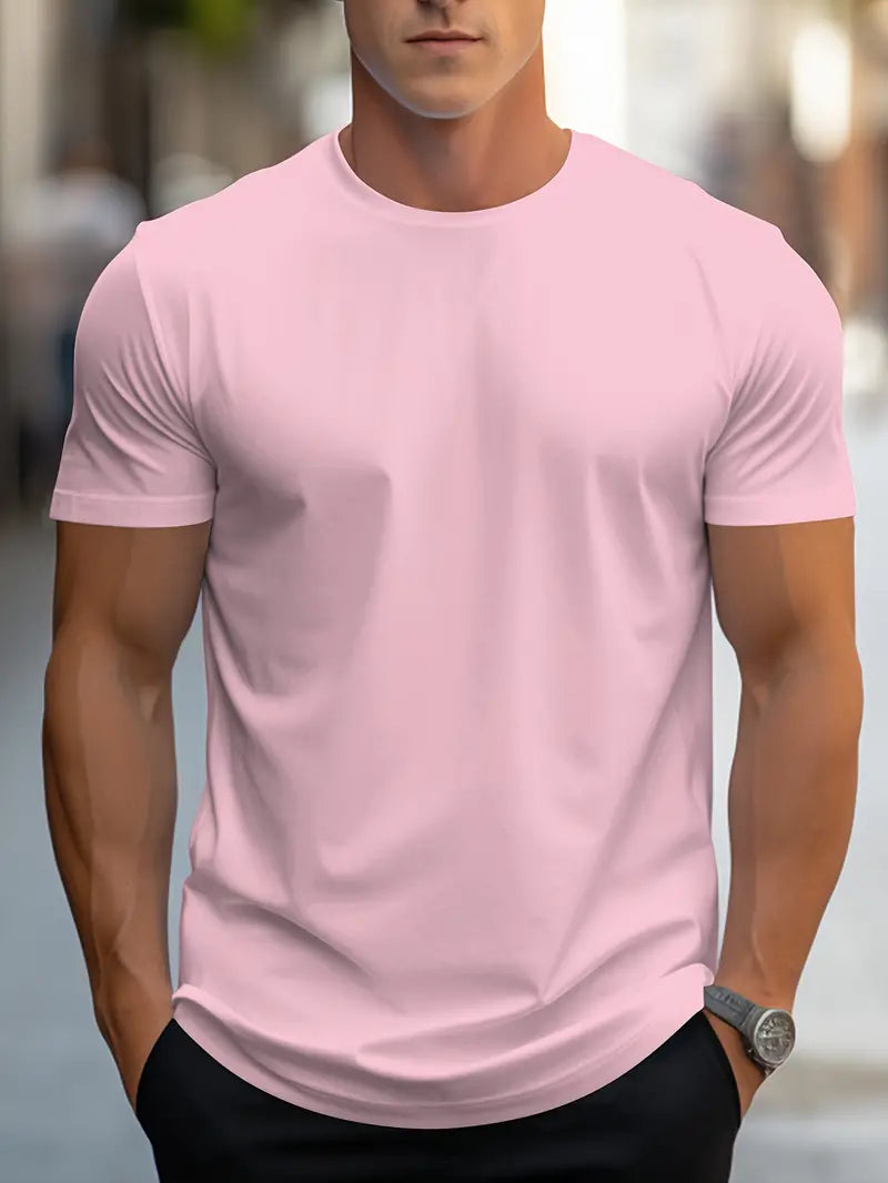 Men's Basic Crew Neck T-Shirt