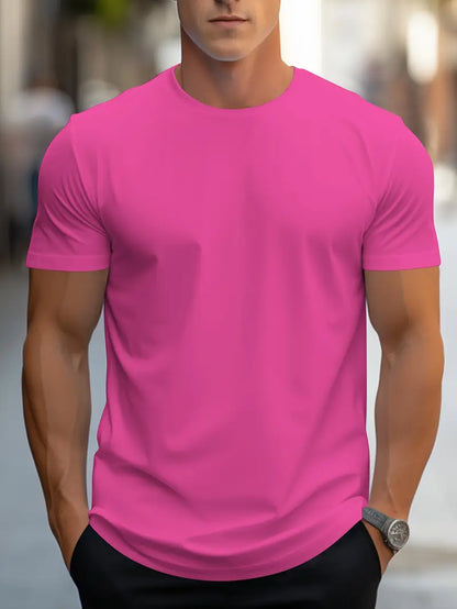 Men's Basic Crew Neck T-Shirt