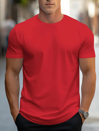 Men's Basic Crew Neck T-Shirt