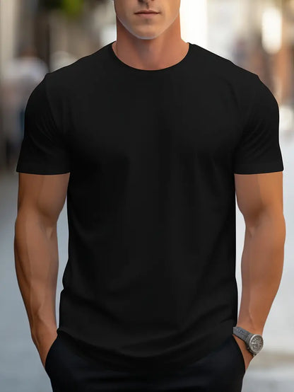 Men's Basic Crew Neck T-Shirt