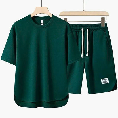 Men's Casual T-Shirt and Shorts Set