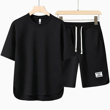Men's Casual T-Shirt and Shorts Set