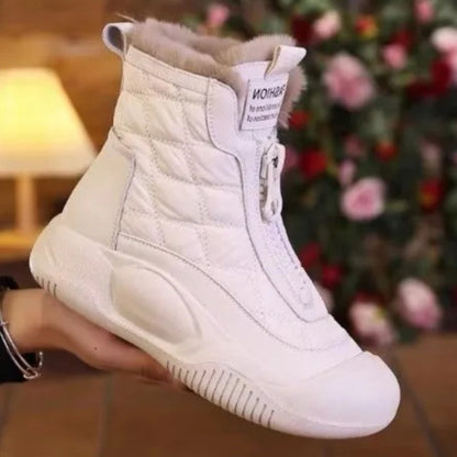 Waterproof Winter Boots Retro Design