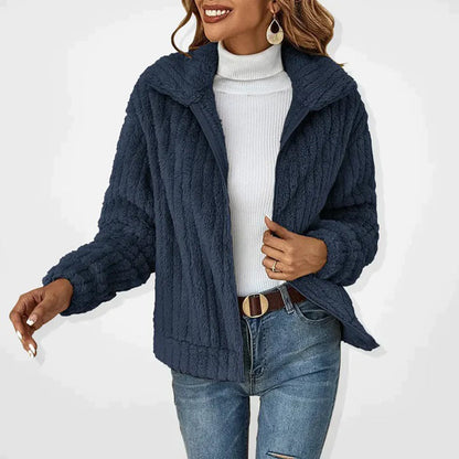 Soft Winter Jacket Fuzzy Style