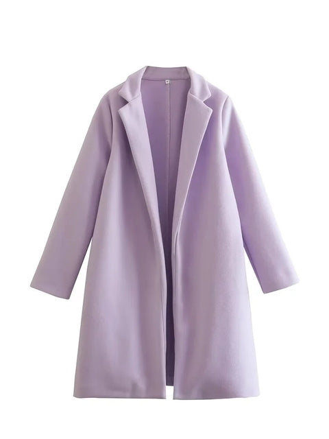 Women's Elegant Leather Autumn Jacket