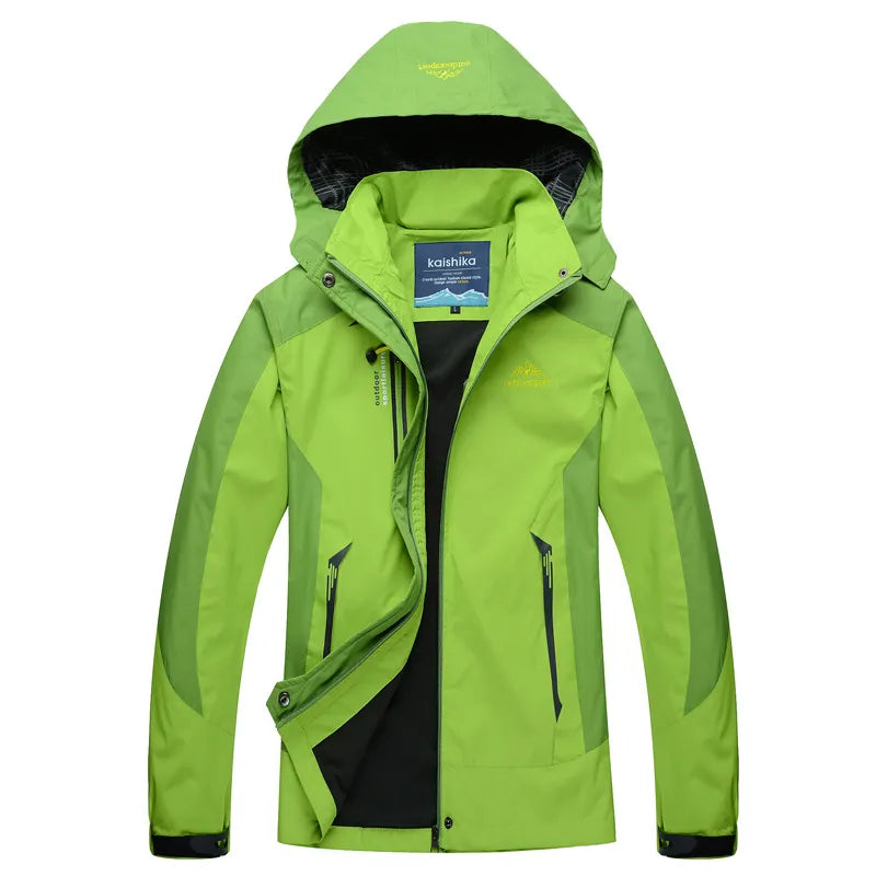 Women's Waterproof Hooded Parka Outdoor Jacket