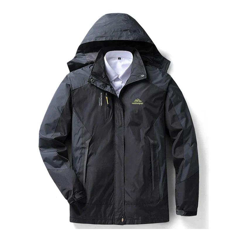 Waterproof Rain Jacket Medium Size Adjustable Hood