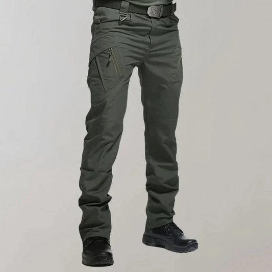 Taktische Herrenhose Elastisch Cargostil - IdealeKleiden