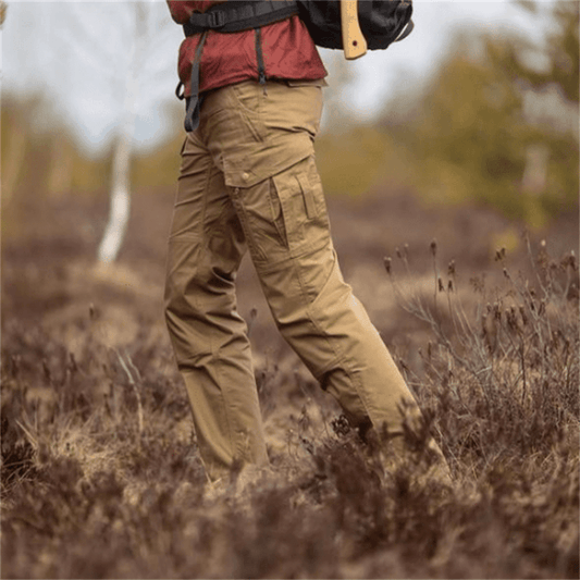 Wasserdichte Herrenhose Outdoor Gerades Bein Cargo Hose - IdealeKleiden