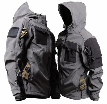 Men's Waterproof Outdoor Jacket Hooded
