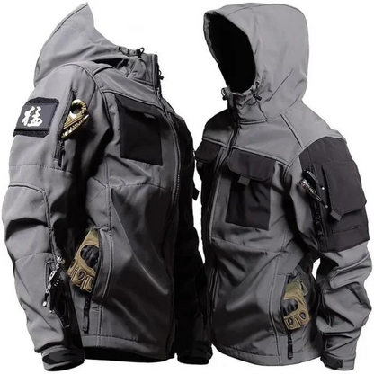 Men's Waterproof Outdoor Jacket with Hood