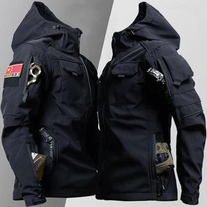 Men's Waterproof Outdoor Jacket with Hood