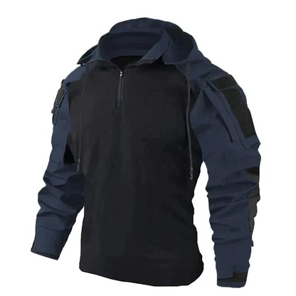 Outdoor Shirt Hood Zipper Functional Shirt Men