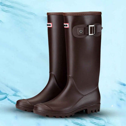 Wasserdichte Regenstiefel Kniehoch Elegant