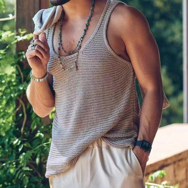 Men's Tank Top Lightweight Comfortable Sleeveless