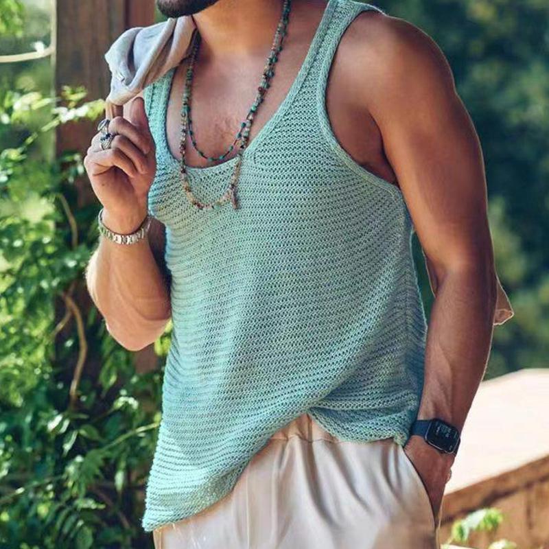Men's Tank Top Lightweight Comfortable Sleeveless