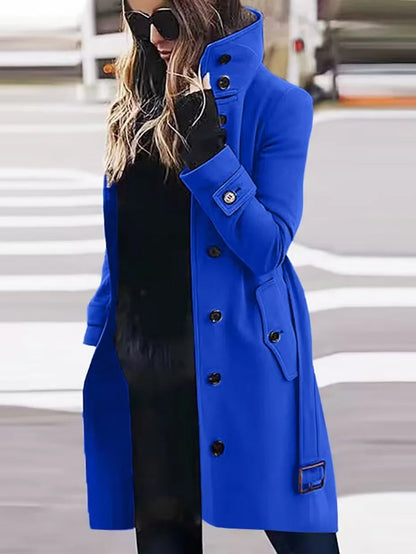 Women's Long Waterproof Elegant Trench Coat