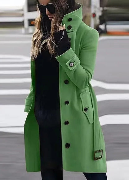 Women's Long Waterproof Elegant Trench Coat