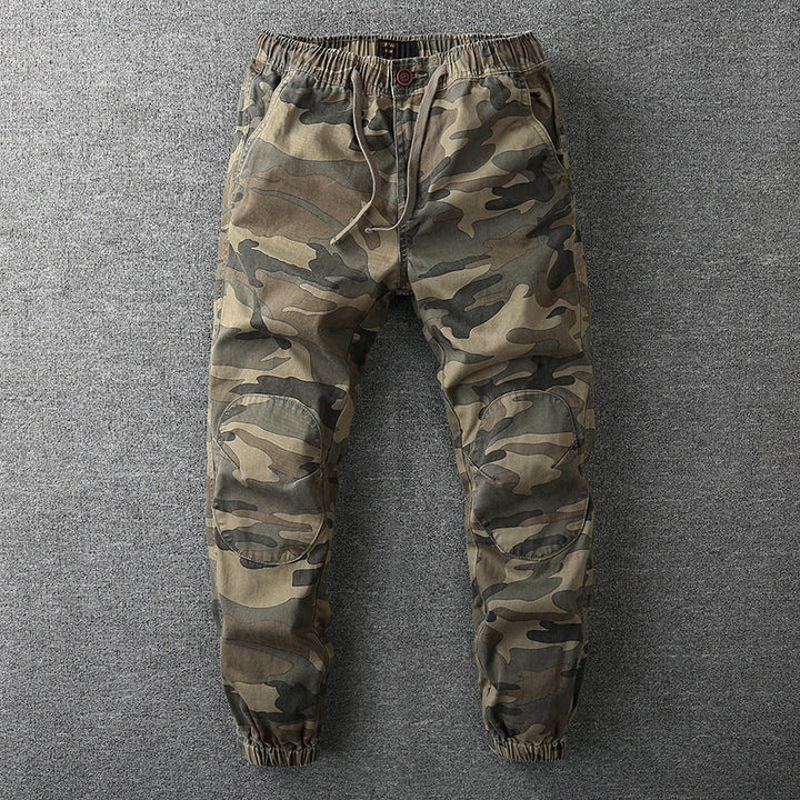 Taktische Herrenhose Elastischer Bund Cargostil - IdealeKleiden