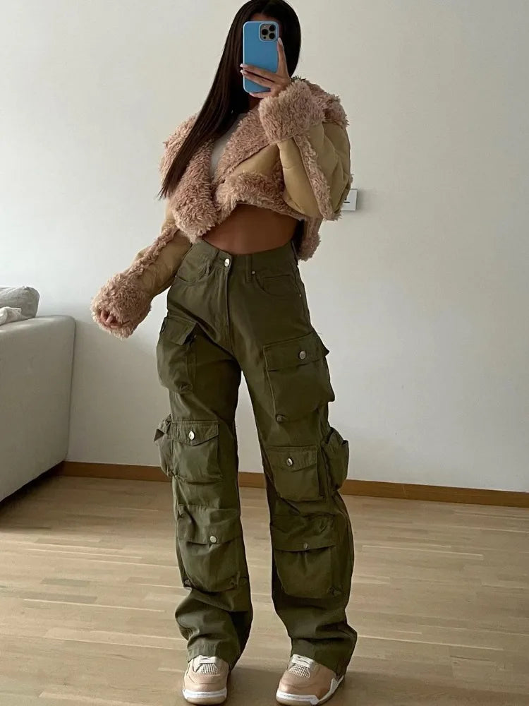 Sapphire - Comfortable Cargo Pants With Many Pockets