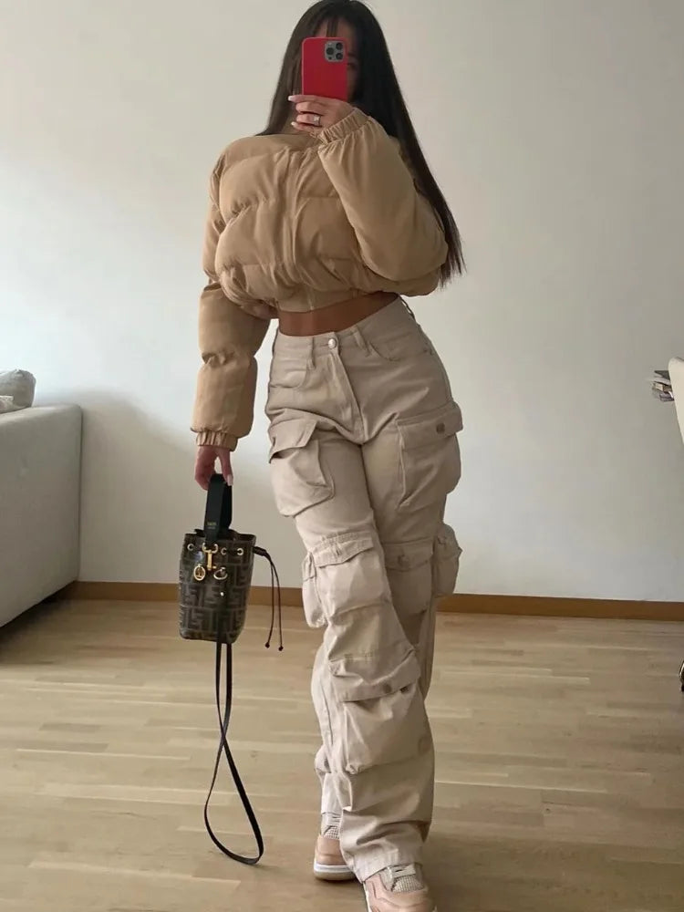 Sapphire - Comfortable Cargo Pants With Many Pockets