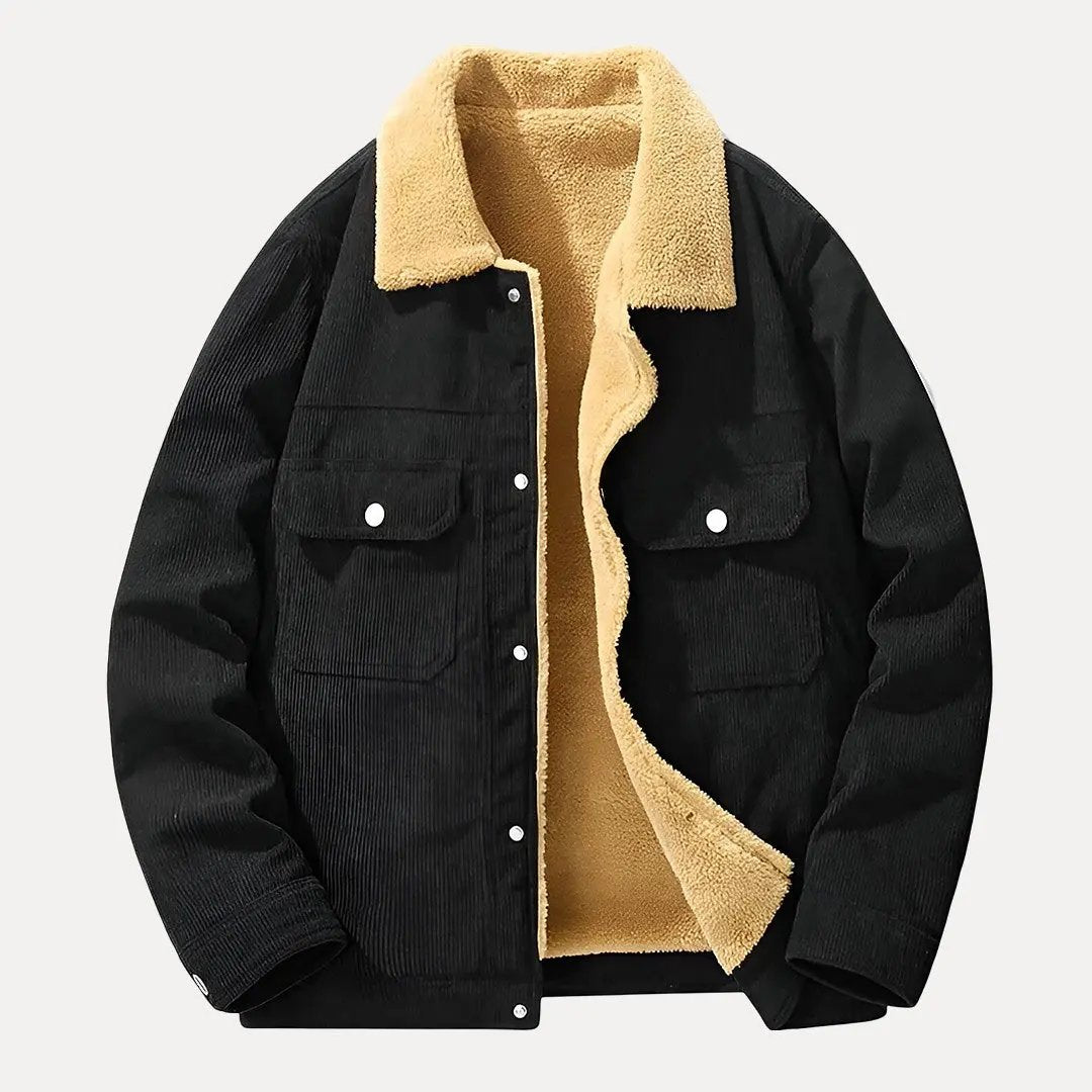 Men's Corduroy Jacket Modern Slim Fit
